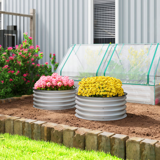 Set of 2 Raised Garden Bed