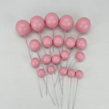 Faux Balls Cake Decoration