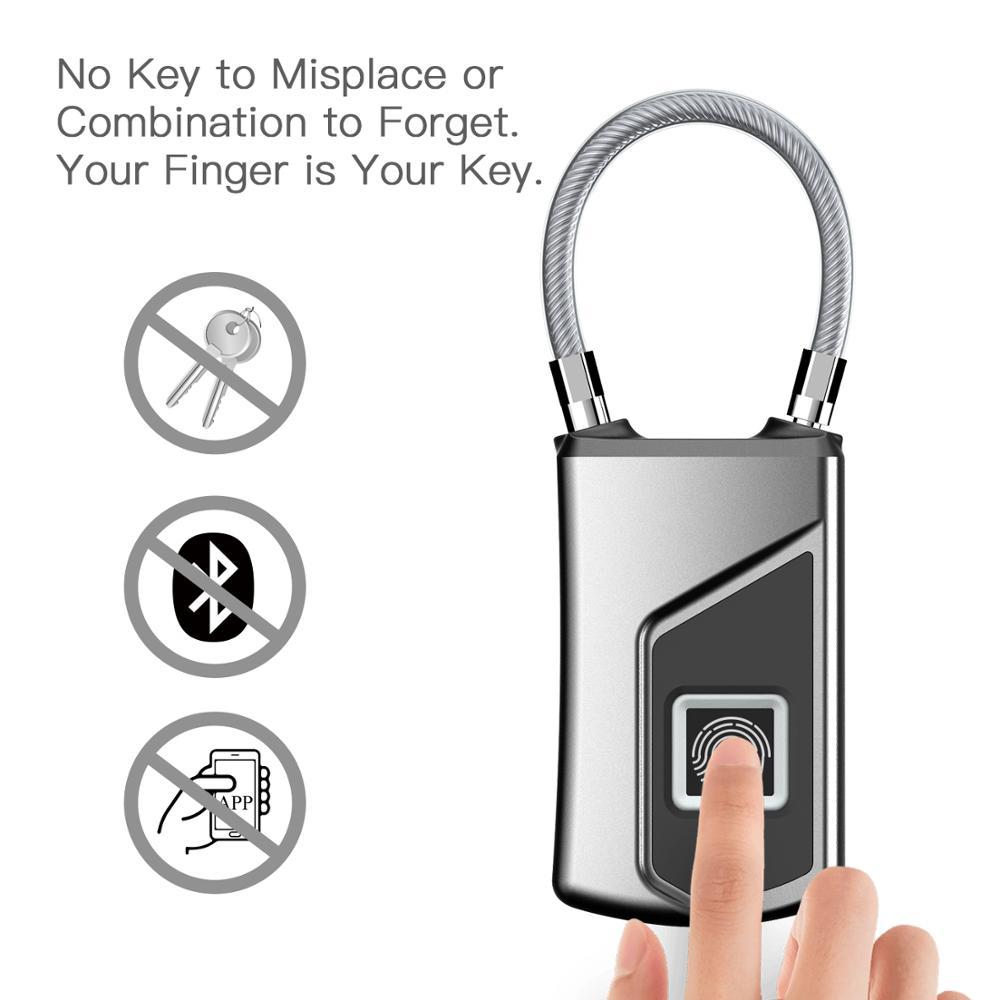 Bicycle Fingerprint Intelligent Anti-theft Lock