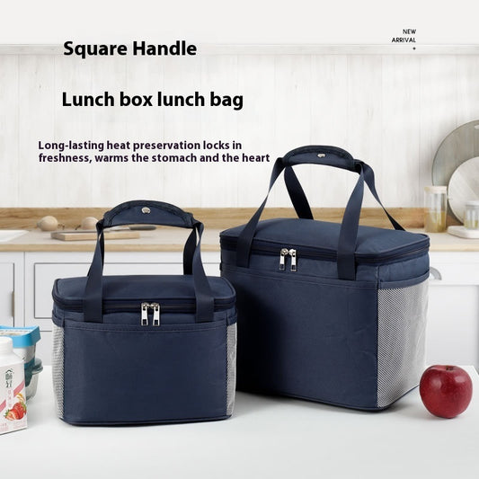 Thermal Bag Student Lunch-box Bag Waterproof Portable Lunch Bag