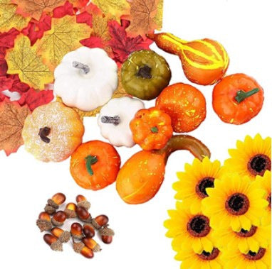 Halloween Simulation Pumpkin Christmas Decoration Ornaments