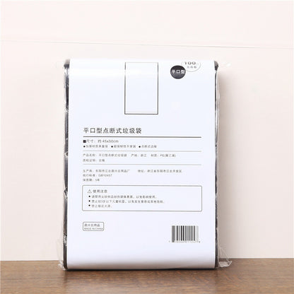 Thickening Of Flat Mouth Garbage Bags