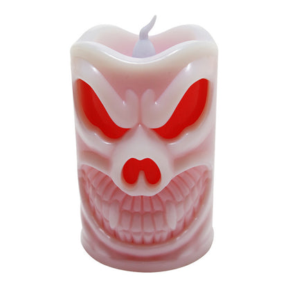 Halloween Flameless Candle Light LED Colorful Candlestick Table Decoration