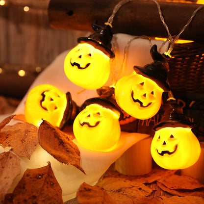 Halloween Pumpkin Battery Atmosphere Decoration Lights
