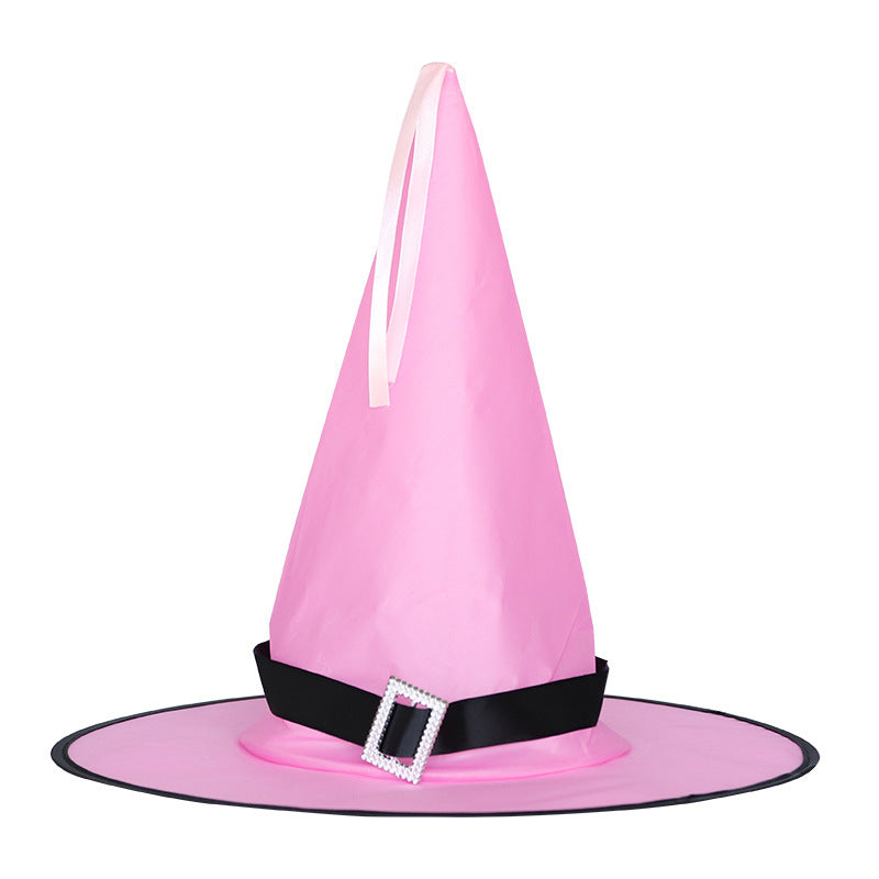 Halloween Party Decoration Props LED Glowing Witch Hat
