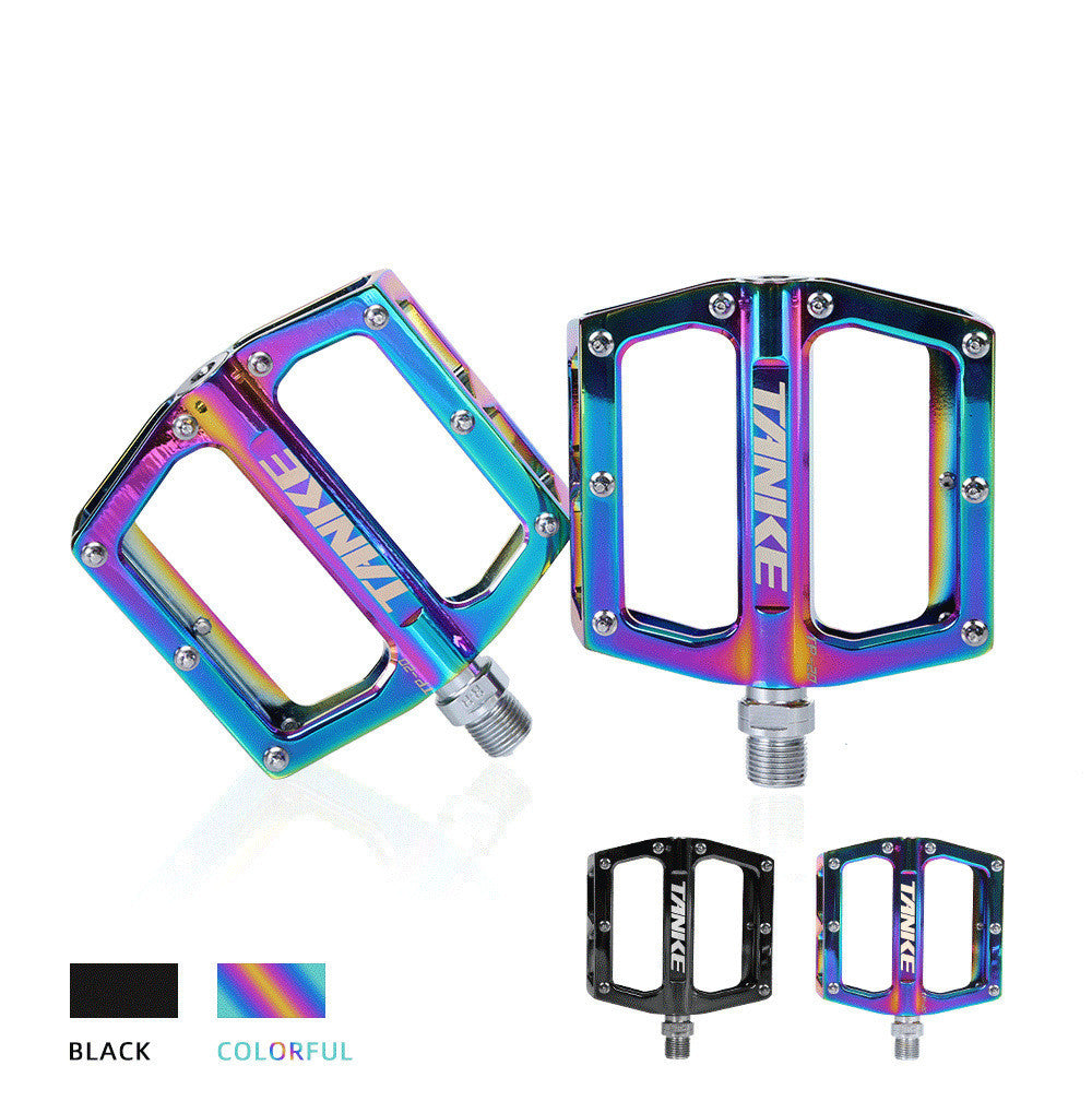 Bicycle Pedal Light Aluminum Alloy Color Hollow Bearing Accessories