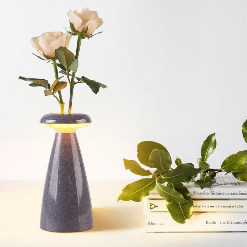 Vase Decoration Flower Arrangement Decoration Touch Table Lamp