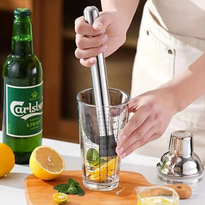 Mash Bar Ice Crushing Mash Kitchen Bar Stainless Steel Fruit Press Ice Hammer