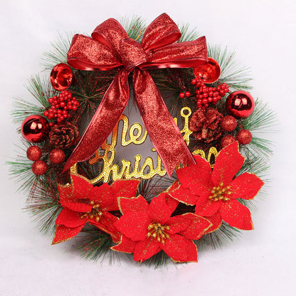 Hot Selling New Year Decoration Garland Christmas Decorations Garland Door Frame Window Pendant