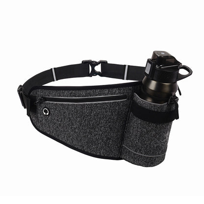 Multifunctional Fitness Water Bottle Waist Bag Close-fitting Waterproof