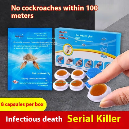 Cockroach Full Nest Household Indoor Kitchen Anti-cockroach Glue Bait Artifact