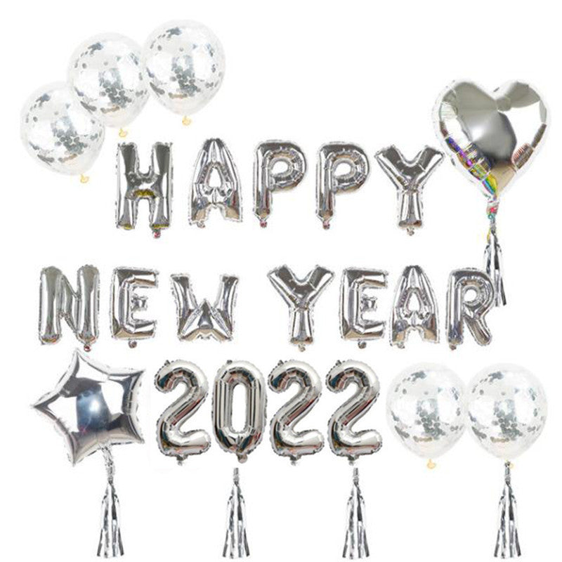 New Year Party Decoration Balloon Company Annual Spring Festival Aluminum Film Balloons