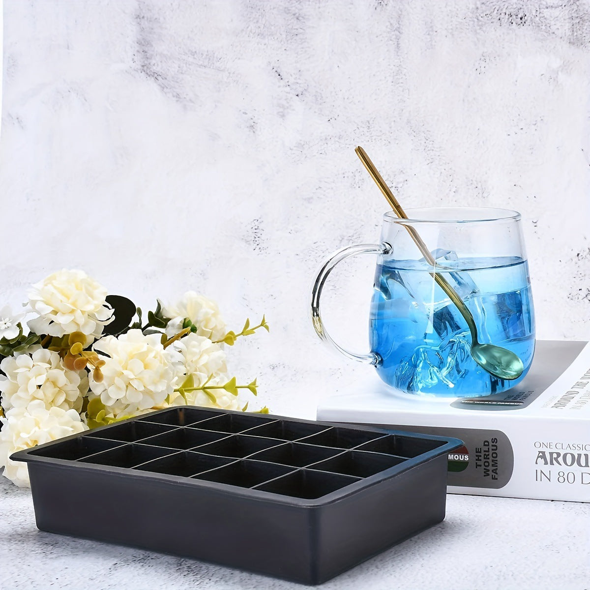 Large Ice Cube Tray Silicone Mold