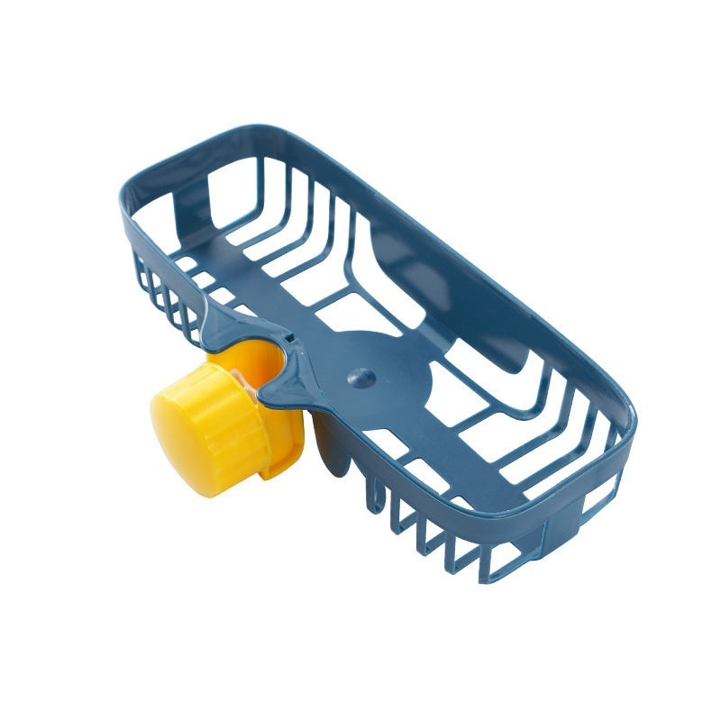 Hanging On A Faucet Kitchen Sink Punch-free Drain Sink Storage Rack