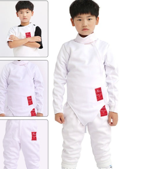 Three-piece Fencing Costume Set For Children And Adults
