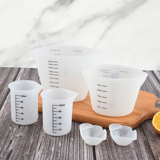 Multi-specification Silica Gel Measuring Cup 6-piece Set