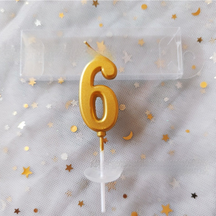 Digital Candle Birthday Cake Baking Decoration