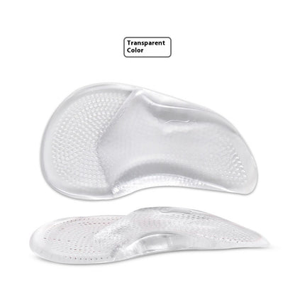 Transparent Soft Arch Support Correction Flat Foot Pes Cavus Orthopedic Insole