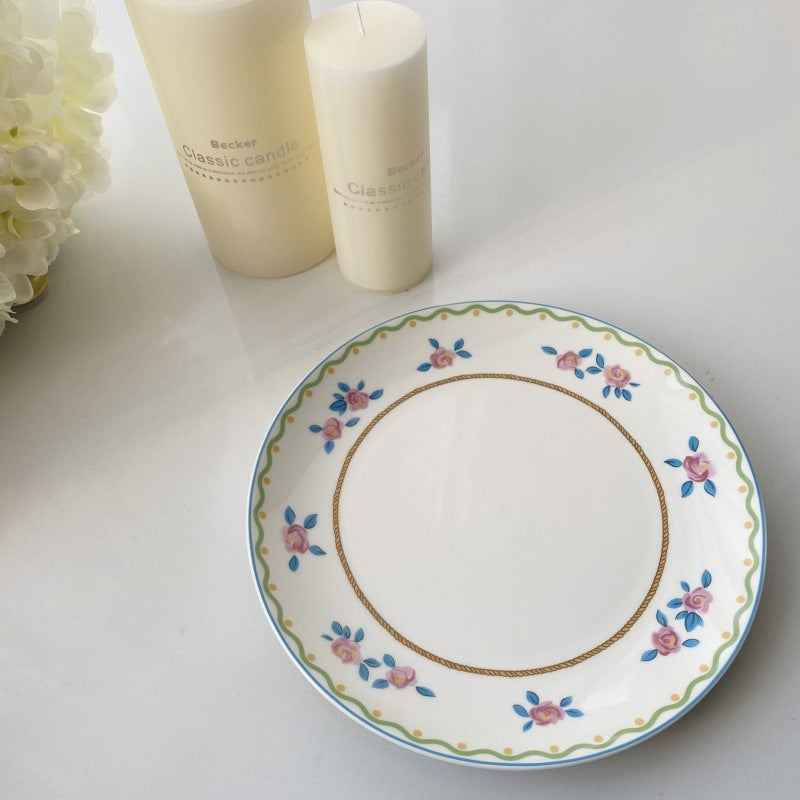 Coffee Set Pastoral Style Ceramic Coffee Cup Cup And Saucer Set