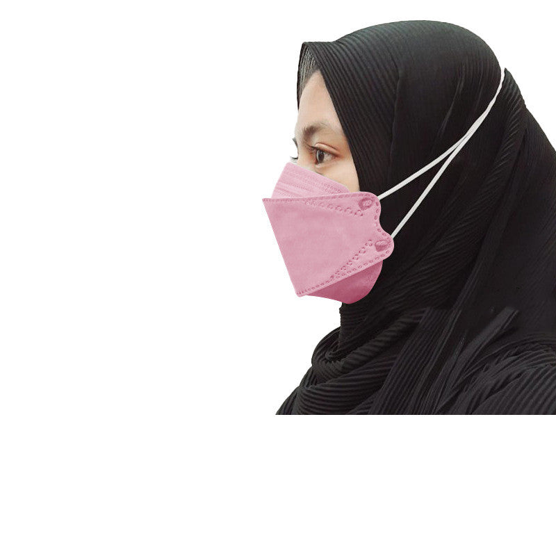 Filter Masker Korea KF94 Hijab Headloop 10pcs 4D Adult Mask