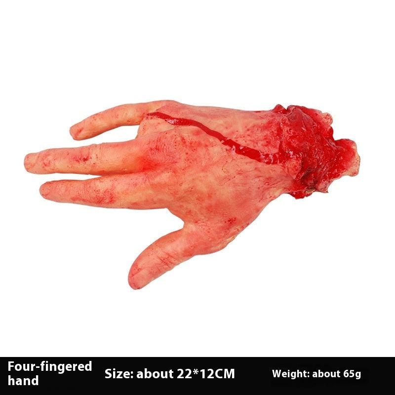 Halloween Broken Hand Horror Decoration Props Haunted House Bar Chamber Spoof Simulation