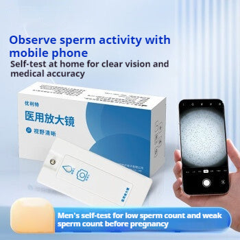 Medical Magnifying Lens Test Human Sperm Vitality