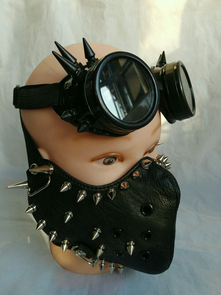 Steam Gear Gothic Punk Mask