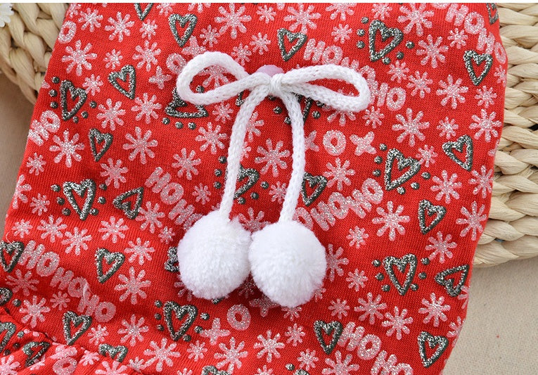 Christmas Dress Holiday Festive Outfit New Year Pet Clothes