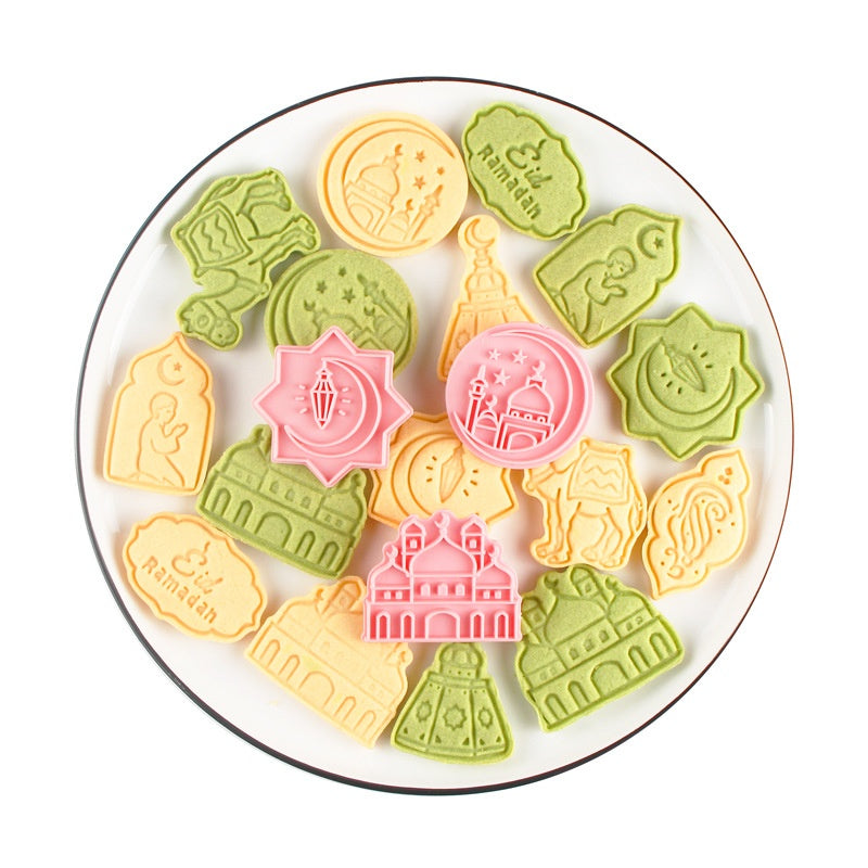 Cookie Mold 3d 3d Diy Plastic Suit Home Cake Cookie Press Type Baking Tool Cutter