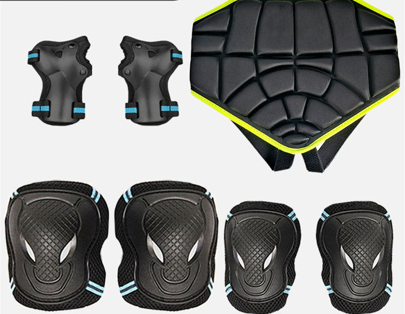 Roller Skating Skateboard Ski Hip Pad Childrens Protective Gear Anti-fall Pants Equipment Set