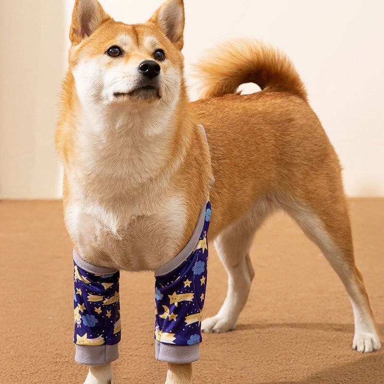 Pet Knee Pad Anti-dirty Anti-gray Clothes Joint Protective Cover