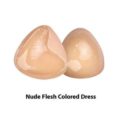 Double Sided Adhesive Sticky Bra Inserts Push Up Thick Sponge Breast Lift Pads Women Swimsuit Bikini Cup Enhancer