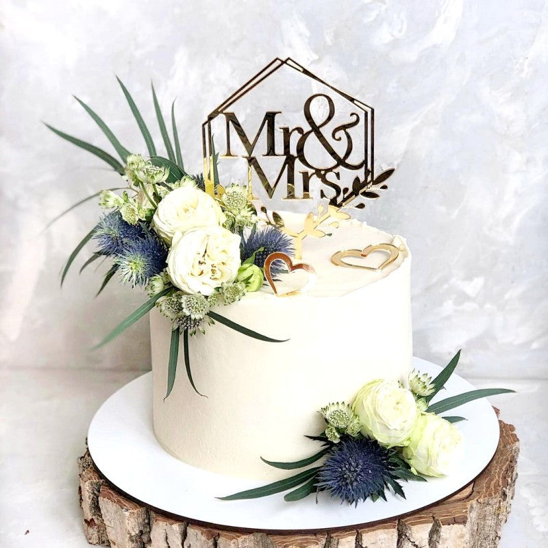 Love Wedding Proposal Acrylic Cake Insertion