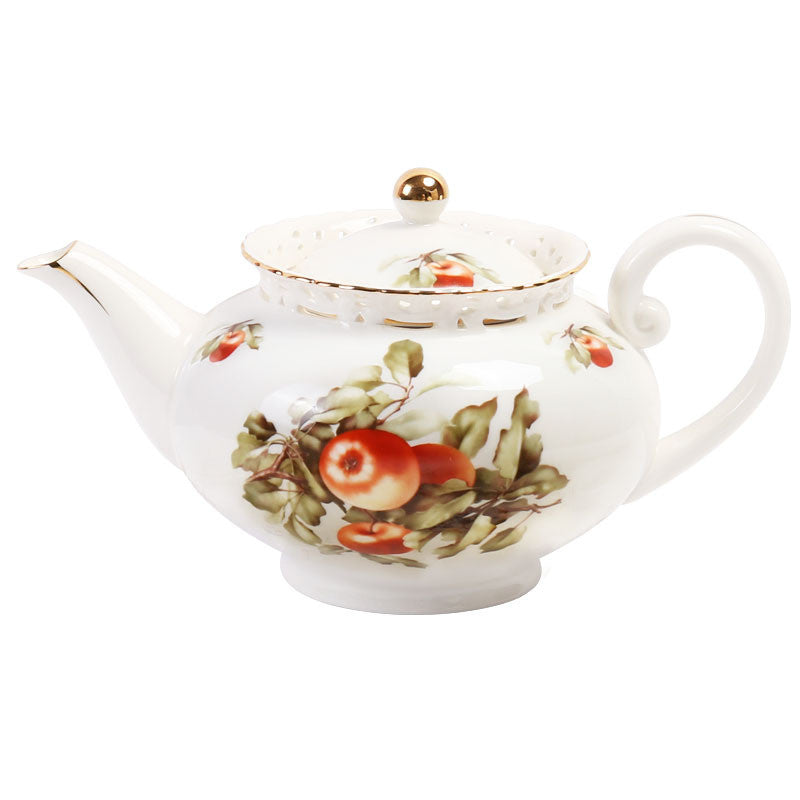 European Style Floral Coffee Cup Set Cup And Saucer Ceramic