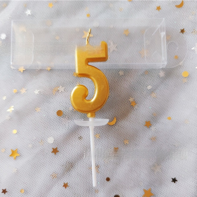 Digital Candle Birthday Cake Baking Decoration