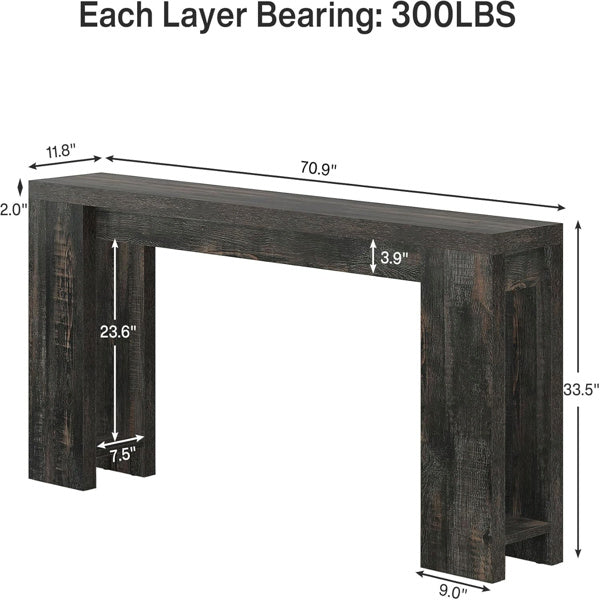 Long Console Table Living Room Table