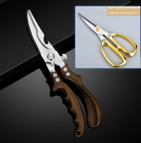 Stainless Steel Kitchen Multifunctional Fish And Bone Scissors