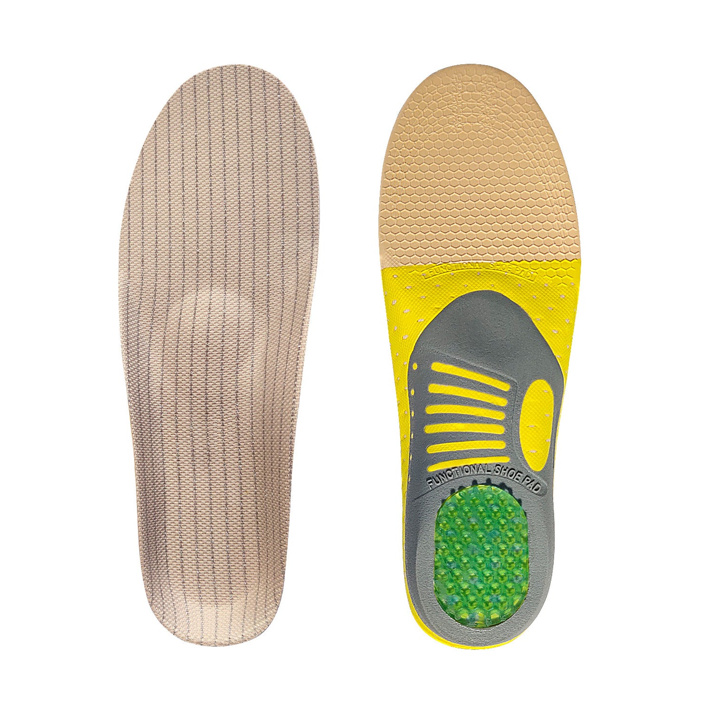 Shock Absorption Massage EVA Men's And Women's Insoles