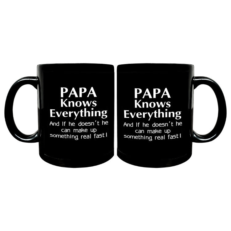 Black Glaze Mug Ceramic Coffee Cup