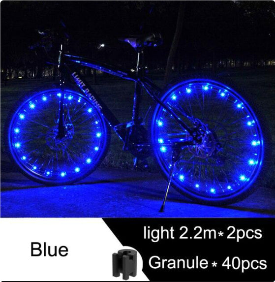 Glowing LED Bicycle Wheel Light Cycling Accessories