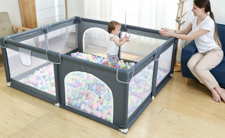 Cross-border Wholesale Children's Game Fence Protective Grating Baby Indoor Home Baby Ground Fence