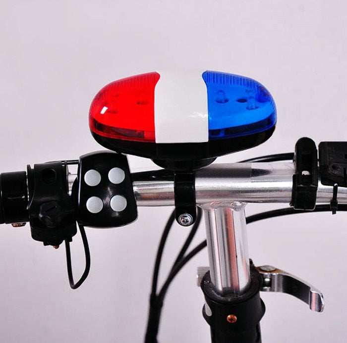 Bicycle Mountain Bike 4-Tone Electronic Horn Car Bell Equipment Accessories