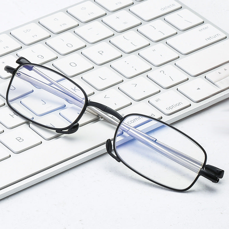 Foldable And Portable Retractable Reading Glasses