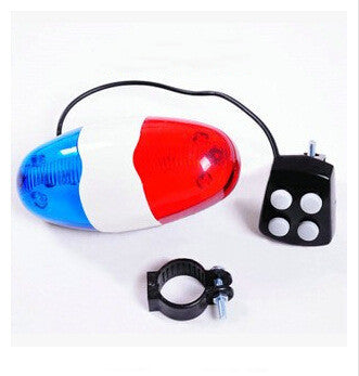 Bicycle Mountain Bike 4-Tone Electronic Horn Car Bell Equipment Accessories