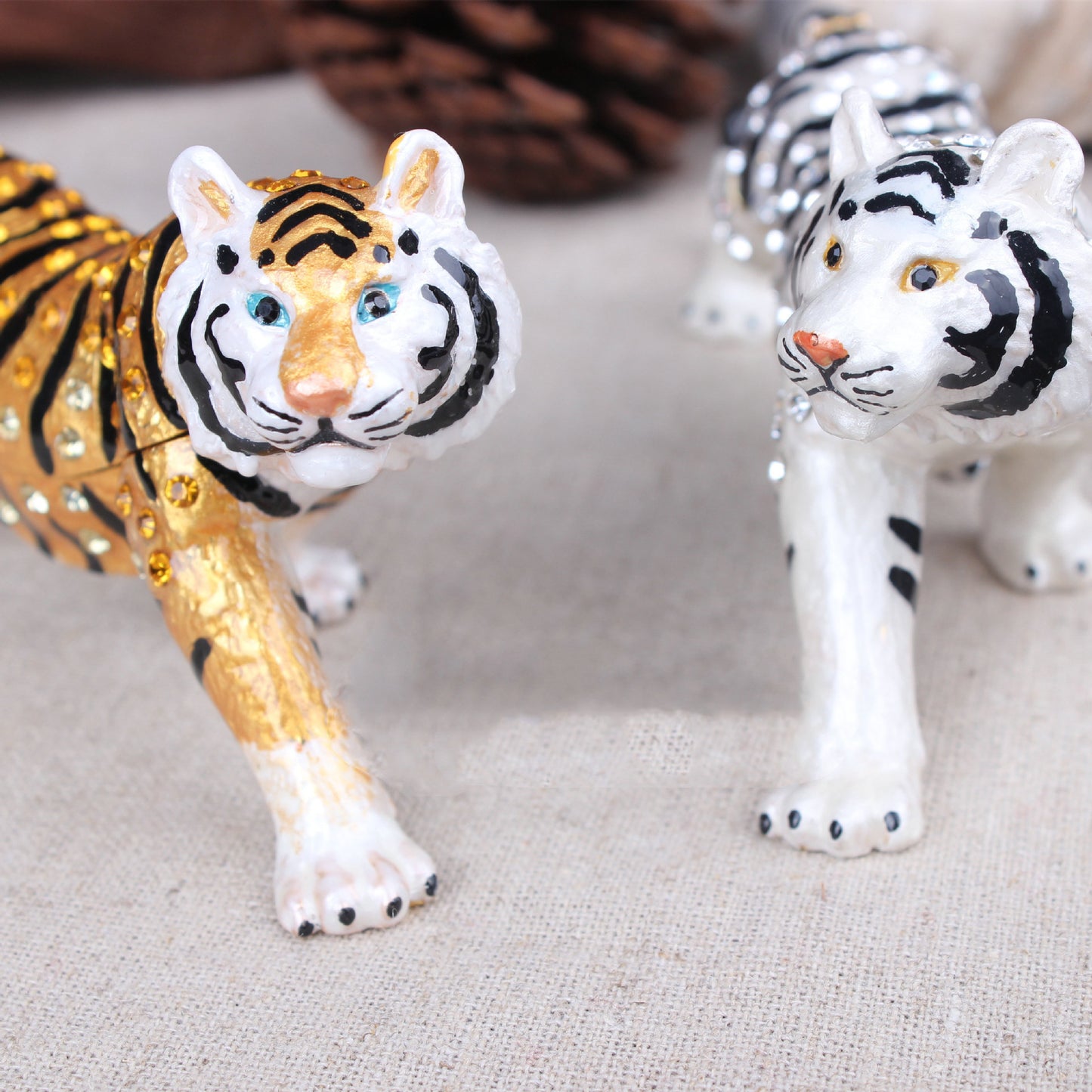 Tiger Jewelry Box Home Decoration Car Decoration