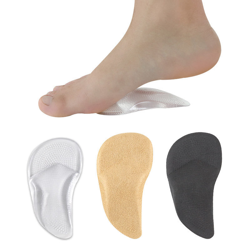 Transparent Soft Arch Support Correction Flat Foot Pes Cavus Orthopedic Insole