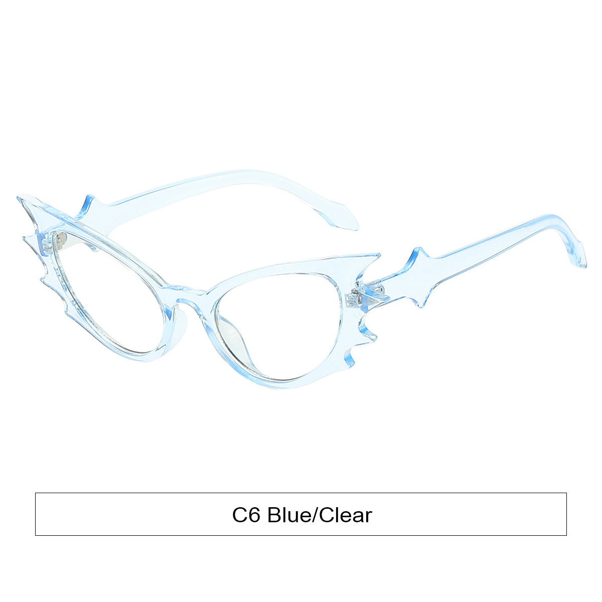 Cat's Eye Exaggerated Personalized Shaped Decoration Glasses