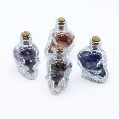 Bottled Skull Christmas Halloween Creative Decoration Home Creative Desktop Decoration
