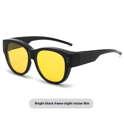 Polarized Light Myopia Set Of Glasses Sun Protection And Sunshade