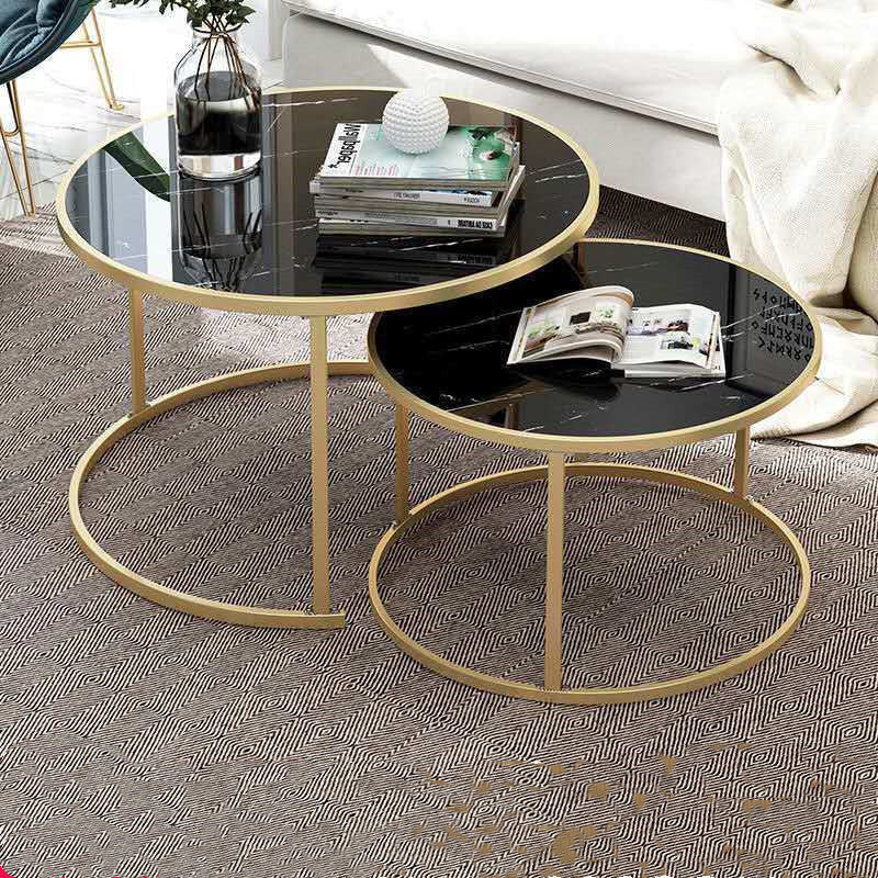 Hall Sofa Small Round Combination Coffee Table
